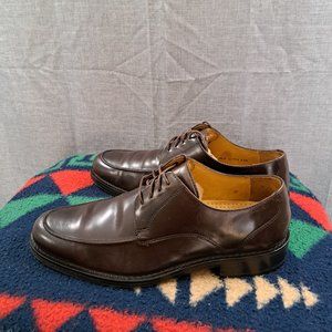 %Cole Haan Casual Leather Shoes Men Brown Size 10.5M / D14